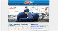 Desktop Screenshot of boat-fender-covers.com